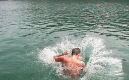 jump into the Lake Klopein